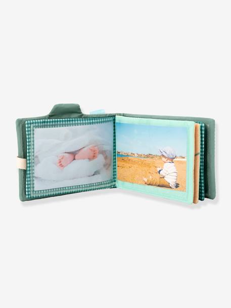 Fabric Photo Album - LILLIPUTIEN green+rose 