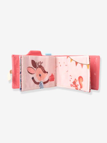Fabric Photo Album - LILLIPUTIEN green+rose 
