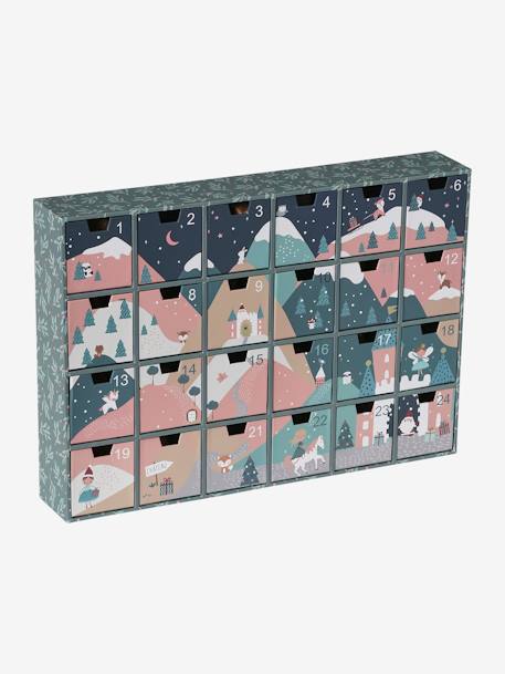Advent Calendar with Toys in FSC® Wood rose 