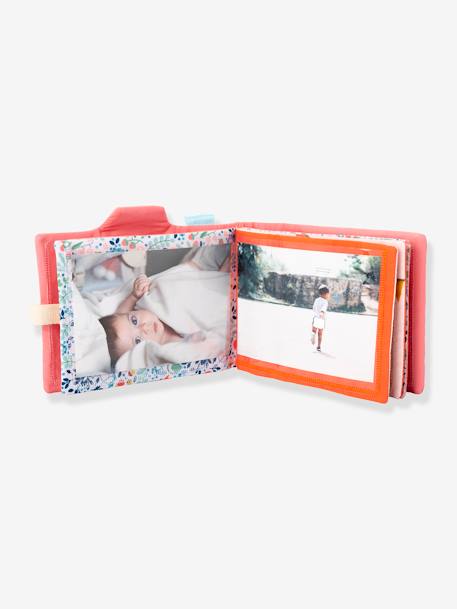 Fabric Photo Album - LILLIPUTIEN green+rose 