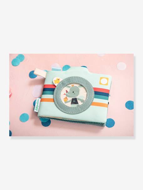 Fabric Photo Album - LILLIPUTIEN green+rose 