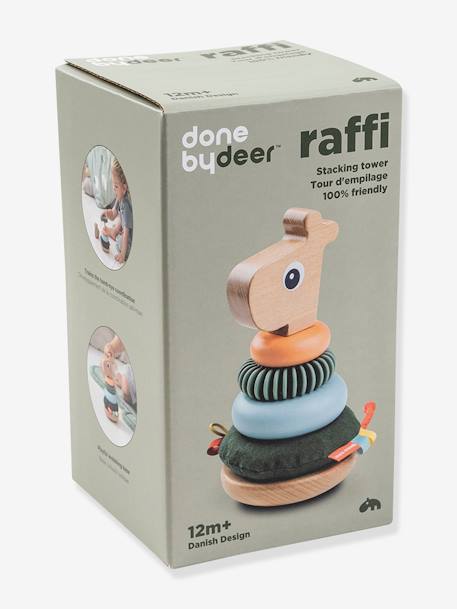 Raffi Stacking Tower - DONE BY DEER multicoloured 