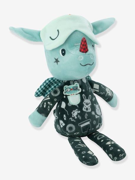 Cuddly toy Night-time friend - LILLIPUTIEN green+rose 