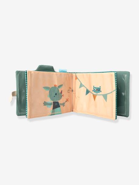 Fabric Photo Album - LILLIPUTIEN green+rose 