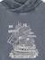 Sweatshirt with Snood Collar, Pirate Ship Motif & Faded Effect for Boys marl grey 