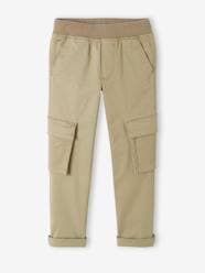 NARROW Hip Morphologik Cargo Trousers, Pull-Ons, for Boys