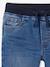 Indestructible relaxed straight jeans easy to pull on for boys denim grey+double stone+stone 