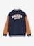 Varsity Jacket with Motif on the Back for Boys navy blue 