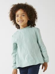 Girls-Tops-Blouse with Macramé Details, for Girls
