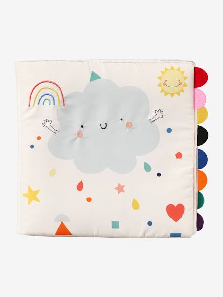 Shapes & Colours Fabric Book white 