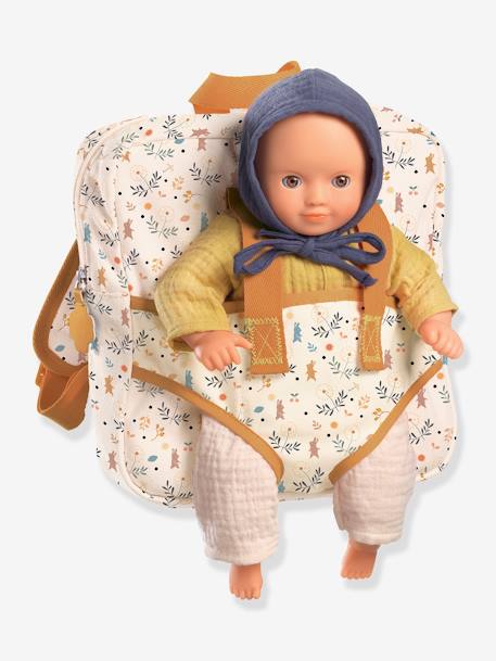 Baby Doll-Carrying Backpack - Pomea - DJECO multicoloured 