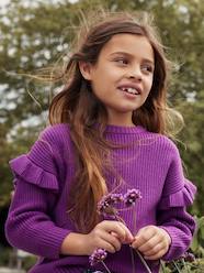 Jumper with Ruffled Sleeves for Girls