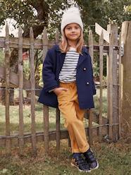-Corduroy Paperbag Trousers for Girls