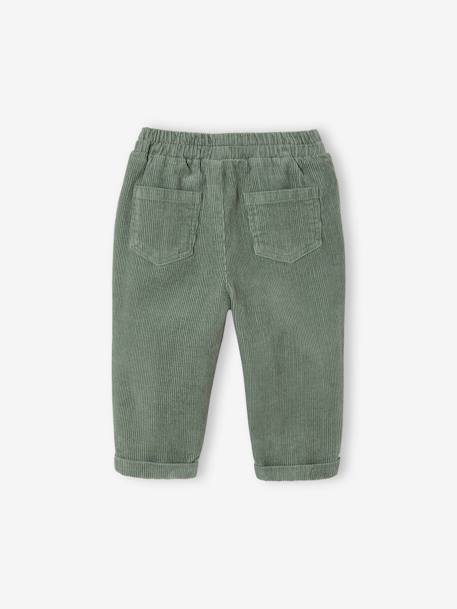 Corduroy Trousers for Babies lichen 