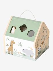 Toys-Baby & Pre-School Toys-House with Wooden Shapes - FSC® Certified