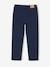 Mom Fit Trousers with Diamanté for Girls navy blue 