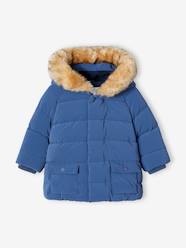 Baby-Outerwear-Coats-Lined Padded Jacket with Hood for Babies