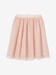 Occasion-Wear Skirt in Iridescent Tulle for Girls