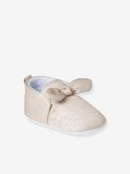 Soft Pram Shoes with Bow for Babies