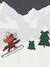 Christmas Special Jumper with Fun Landscape Motif for Boys anthracite 