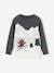 Christmas Special Jumper with Fun Landscape Motif for Boys anthracite 