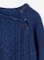 Cable Knit Jumper for Boys navy blue 