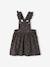 Dungaree Dress in Carded Cotton for Babies anthracite 