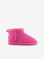 Shoes-Girls Footwear-Ankle Boots-Furry Boots for Children, COLORS OF CALIFORNIA®