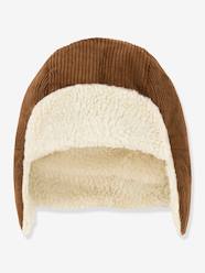 Baby-Accessories-Hats-Chapka Hat in Velour for Babies, PETIT BATEAU