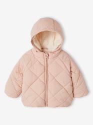 Baby-Outerwear-Padded Jacket with Removable Hood for Babies