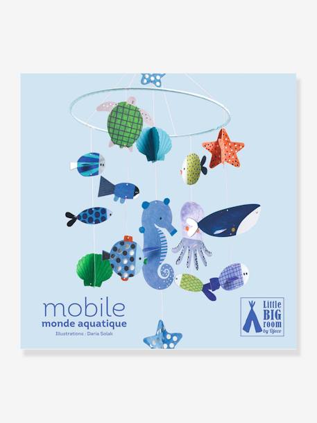 Ocean Mobile in Paper - DJECO blue 
