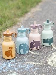 Nursery-Mealtime-Bowls & Plates-Stainless Steel Bottle, DONE BY DEER