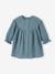 Dress in Cotton Gauze for Baby Girls crystal blue 