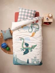 Bedding & Decor-Child's Bedding-Duvet Cover + Pillowcase Set, Dragons