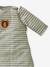 Baby Sleep Bag, Long Sleeves, Forest Buddy striped green 
