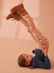 Girls-Rib Knit Leggings, for Girls