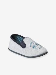 Shoes-Elasticated Slippers in Canvas for Children