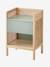 Straw Bedside Table, Poetry green 