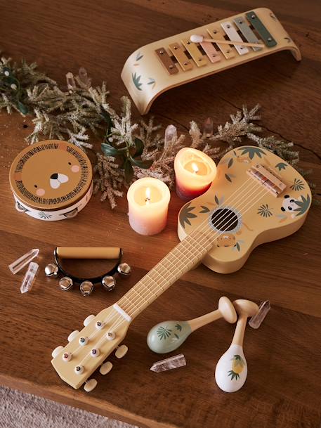 Wooden Guitar - FSC®100% Certified beige 