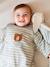 Baby Sleep Bag, Long Sleeves, Forest Buddy striped green 