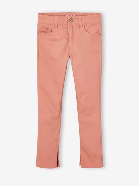 Indestructible Slim Leg Trousers, Heart Pockets on the Back, for Girls blush 