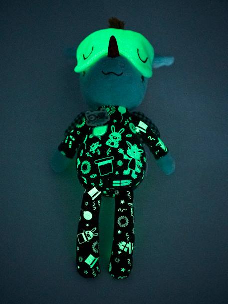 Cuddly toy Night-time friend - LILLIPUTIEN green+rose 