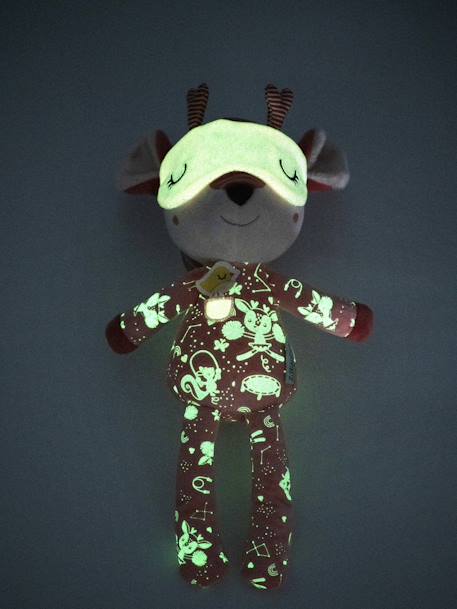 Cuddly toy Night-time friend - LILLIPUTIEN green+rose 