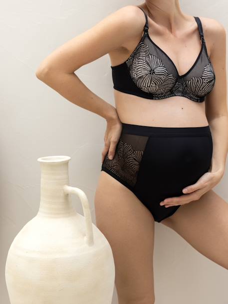 High Waist Briefs for Maternity, Dahlia by CACHE COEUR black 