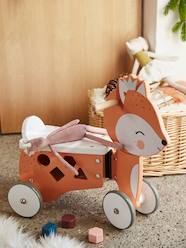 Toys-Tricycle with Storage, Fox - Wood FSC® Certified