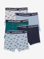 Boys-Underwear-Underpants & Boxers-Pack of 5 Stretch Boxers for Boys, Dinosaurs