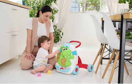 Dino First Steps Walker, ECO+ - CHICCO green 