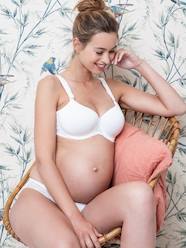Pack of 2 Padded Bras in Organic Cotton & Lace, Maternity