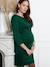 Dress for Maternity, Audrey LS by ENVIE DE FRAISE fir green 