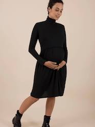 Maternity-Nursing Clothes-Fine Knit Dress for Maternity,  Fanette Ls by ENVIE DE FRAISE